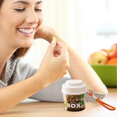 Portable Mini Medicine Box – Convenient & Compact Pill Organizer