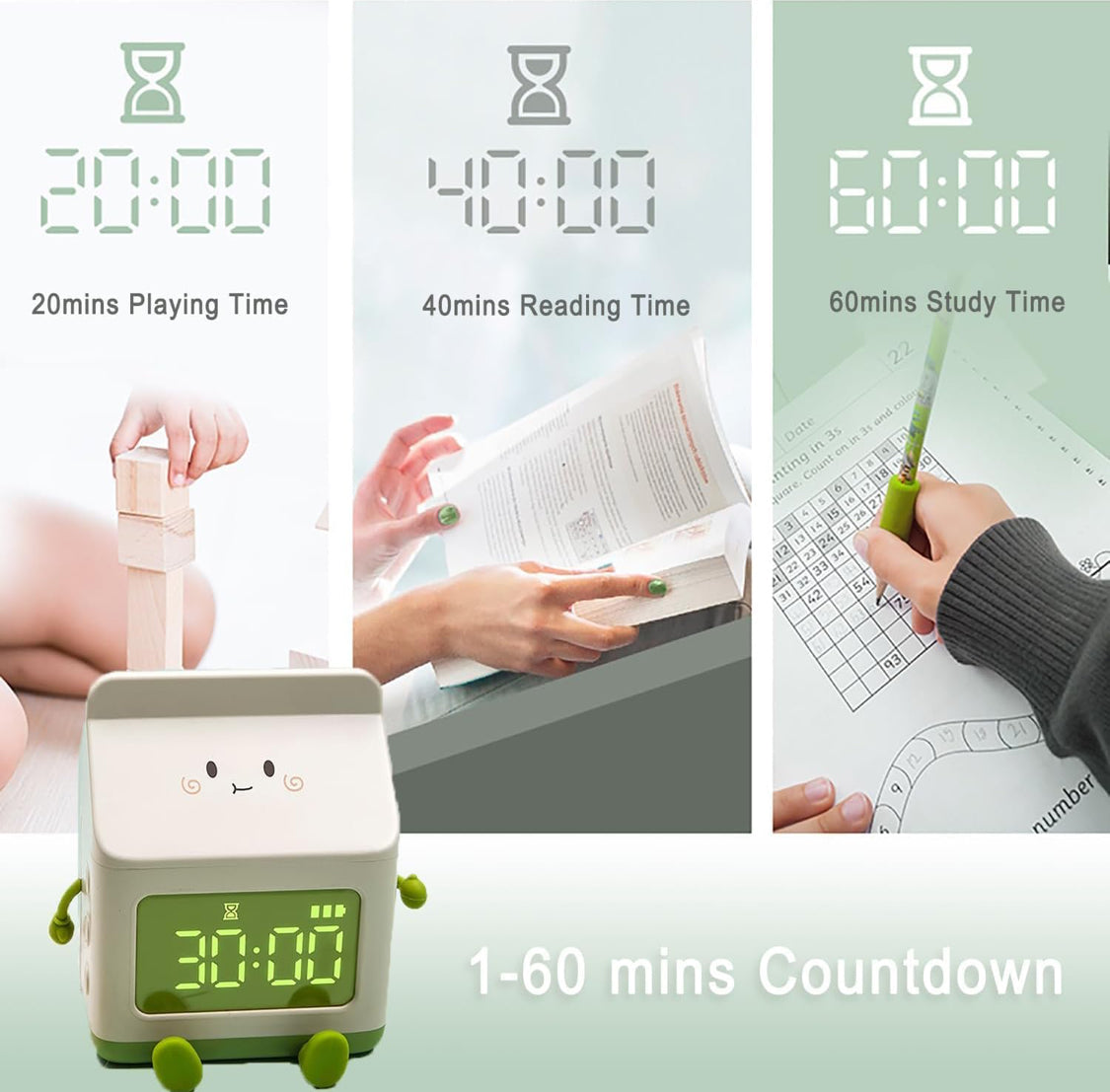 Milk Box Smart LED Alarm Clock