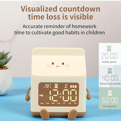Milk Box Smart LED Alarm Clock