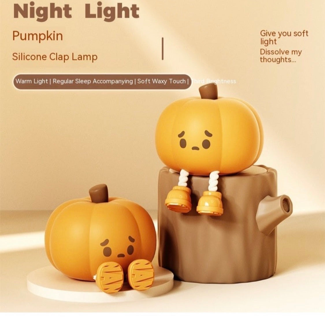 PUMPKIN NIGHT LAMP