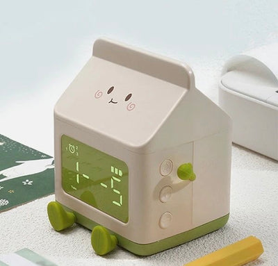Milk Box Smart LED Alarm Clock
