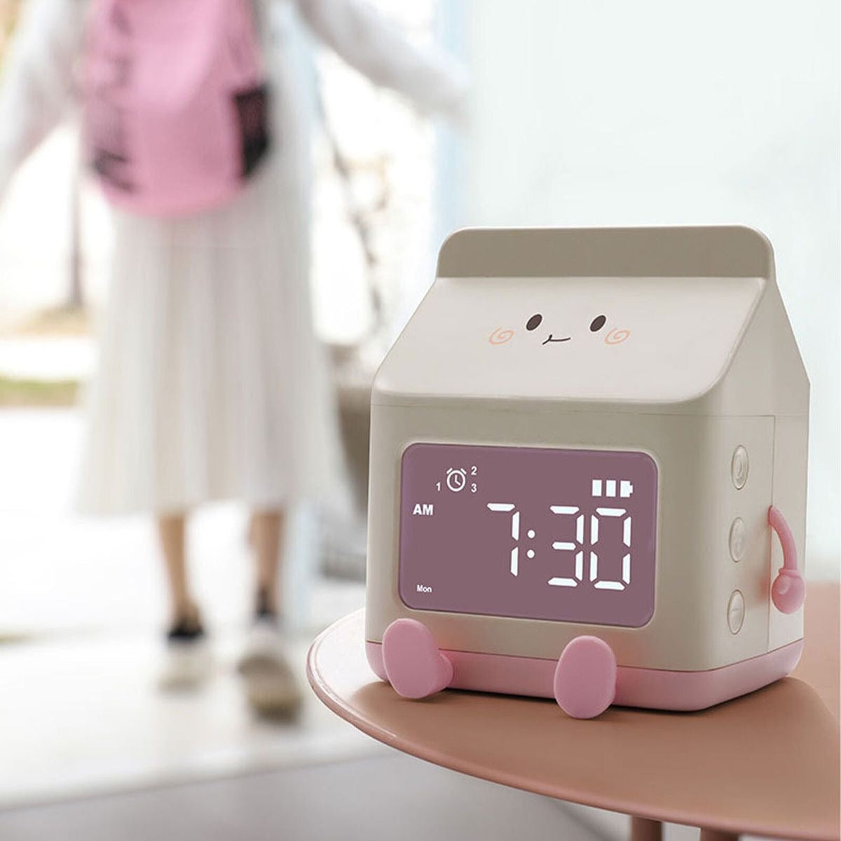Milk Box Smart LED Alarm Clock