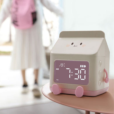Milk Box Smart LED Alarm Clock