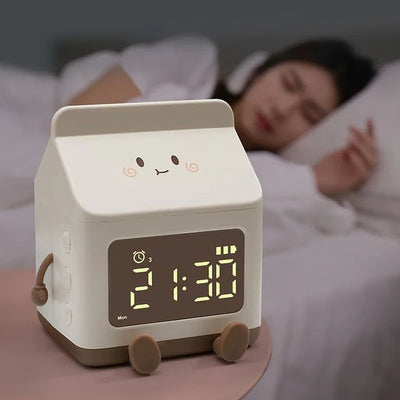 Milk Box Smart LED Alarm Clock