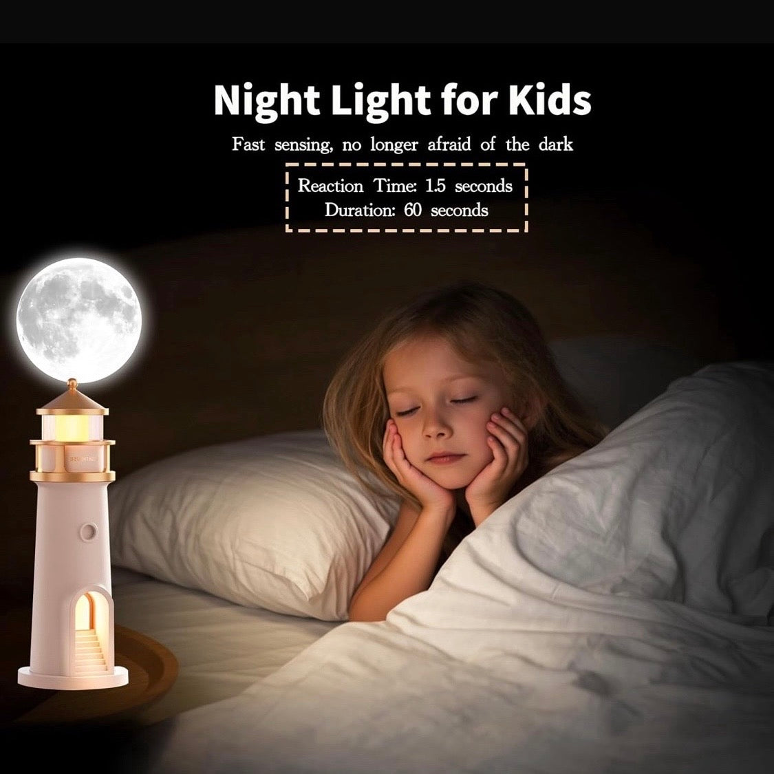 Moon Lamp Projector Night Light