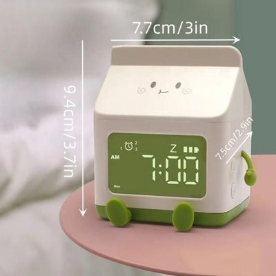 Milk Box Smart LED Alarm Clock