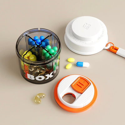 Portable Mini Medicine Box – Convenient & Compact Pill Organizer