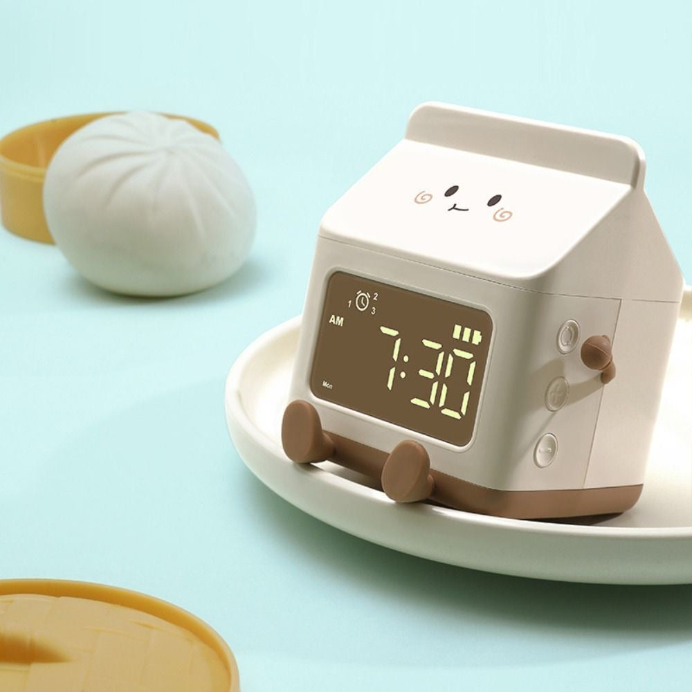 Milk Box Smart LED Alarm Clock