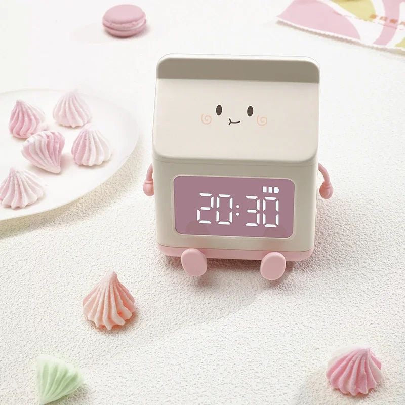 Milk Box Smart LED Alarm Clock